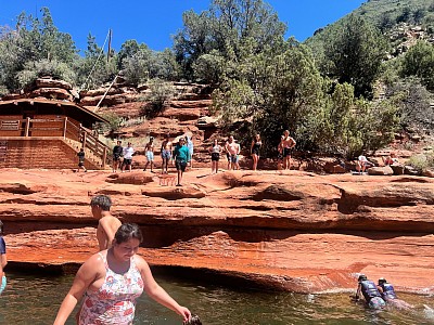 Slide rock trip to Sedona Az