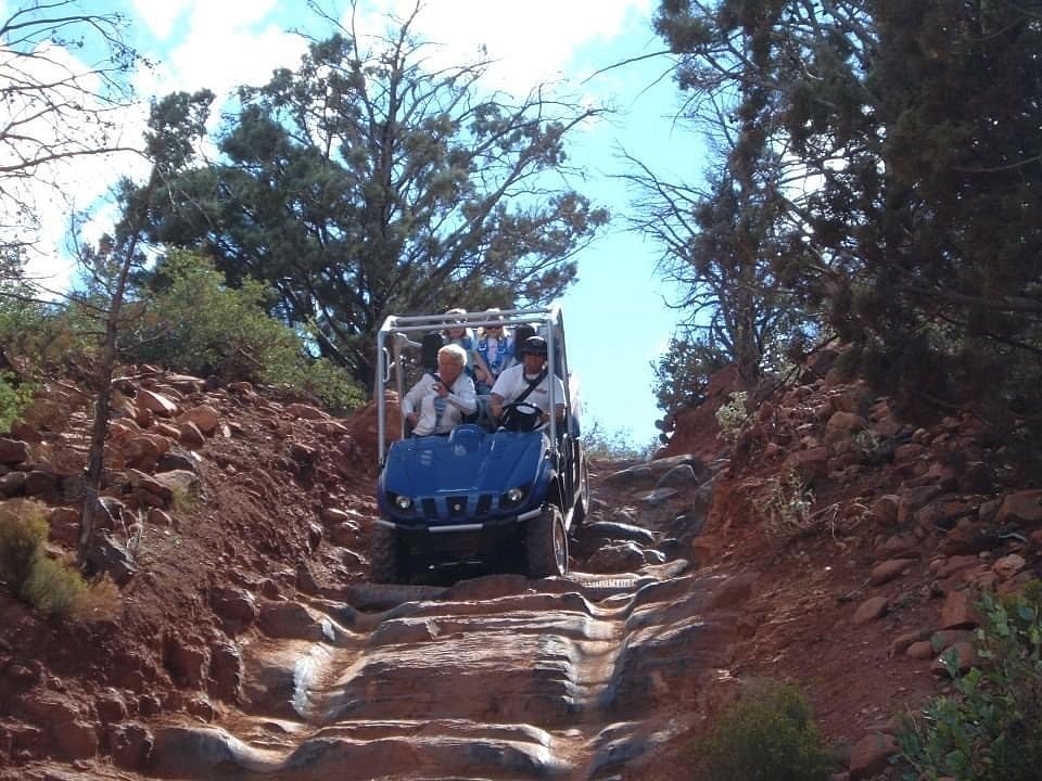 Devils stair case off-roading in Sedona