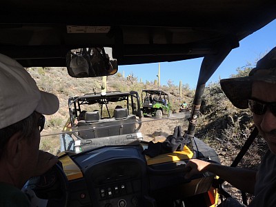 Camping included off-roading, card games, puzzles,