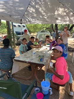 Camping at Patagonia Lake