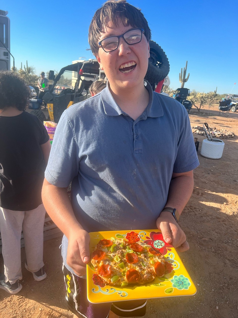 Annual Dutch oven Pizza